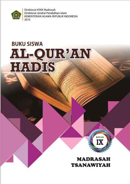 AL-Qur'an Hadis MTs Kls IX